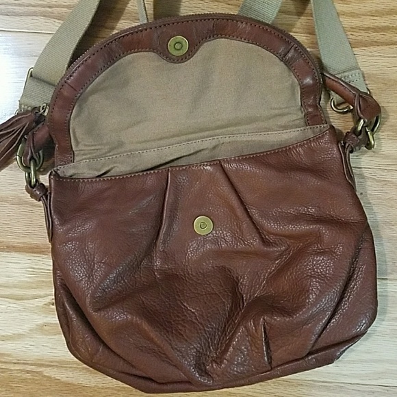 margot Bags Margot Leather Fold Over Cross Body Bag Poshmark
