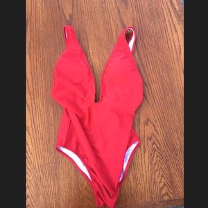 One piece swimsuit