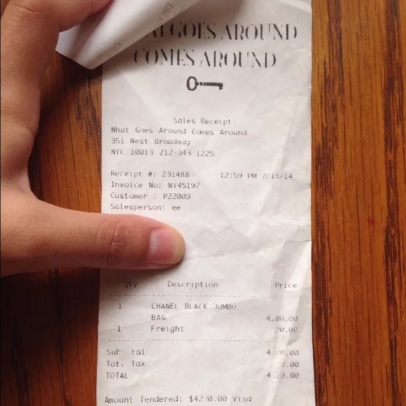 Authentic black Chanel bag - Picture 4 of 4