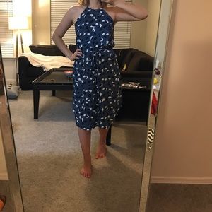 Blue dress perfect for work