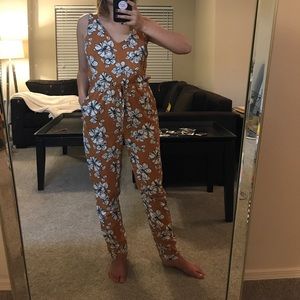 Floral jumpsuit