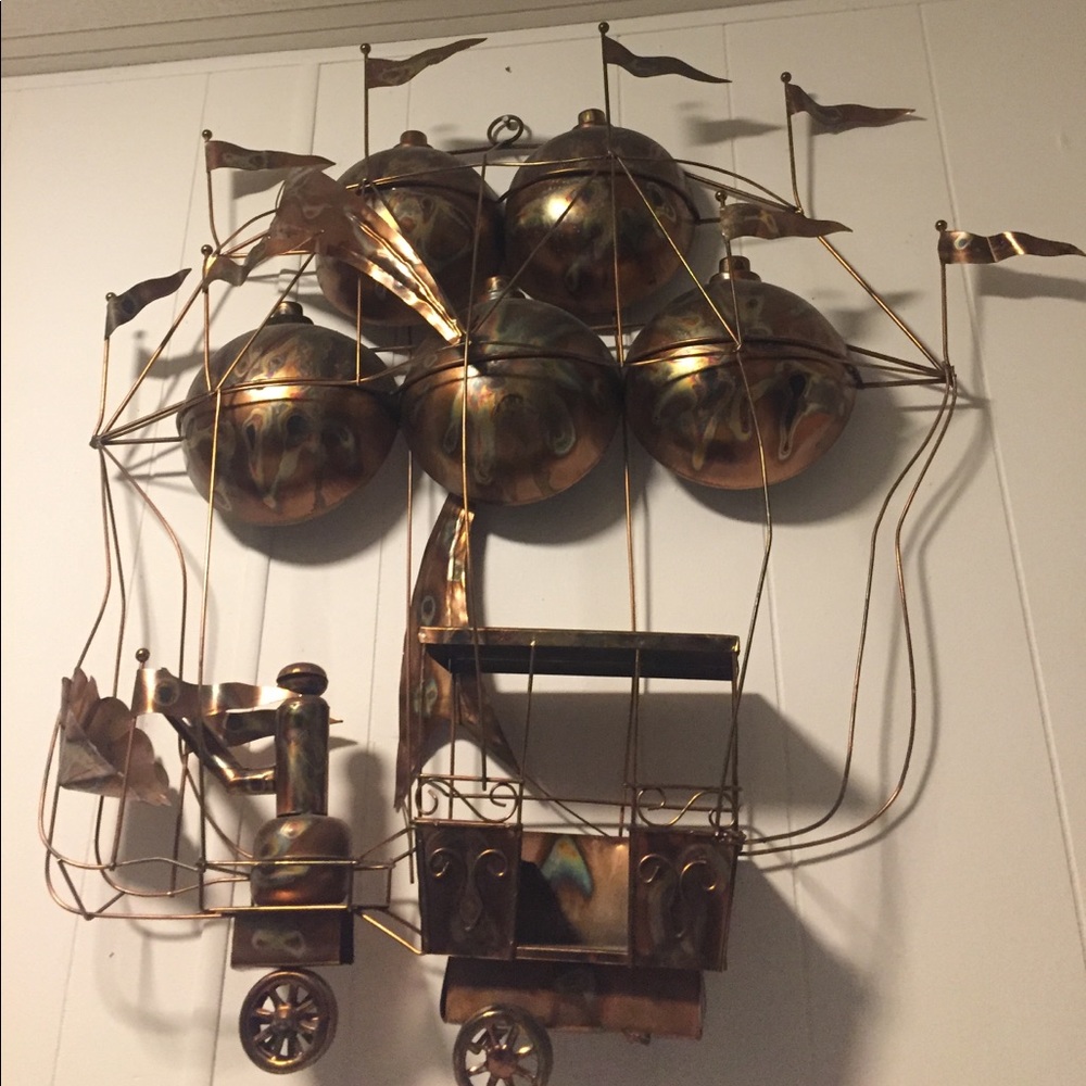 C. Jere copper/ bronze sculpture