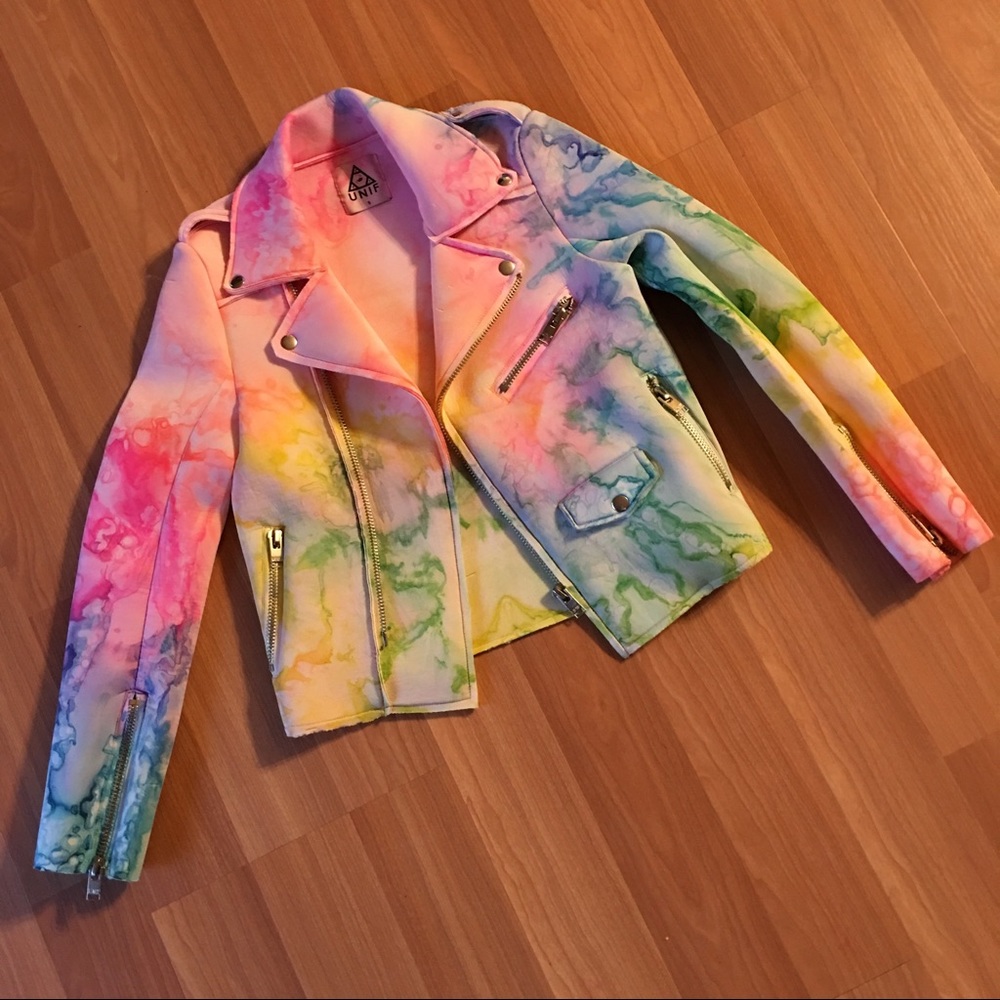 UNIF I Dye Moto Jacket ✨