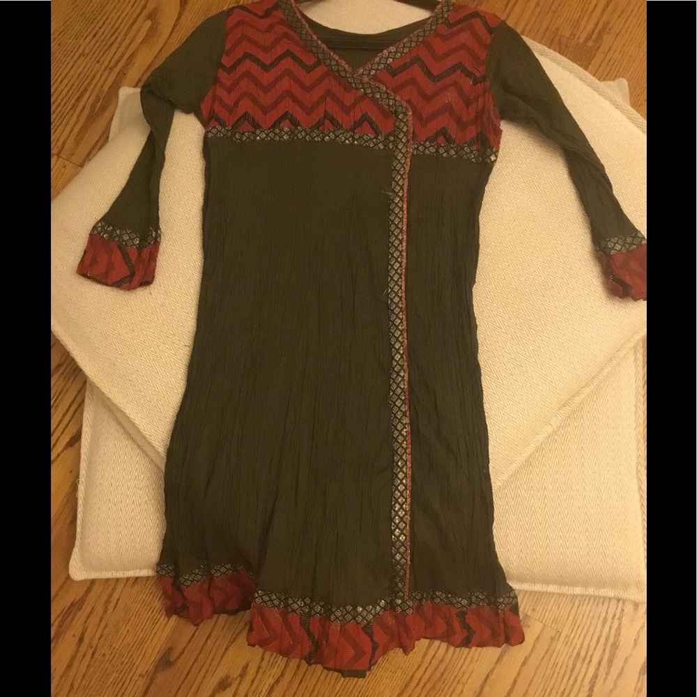 Crinkled Kurta/ ethnic tunic