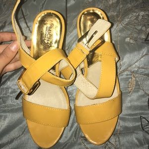Yellow Michael Kors Heels