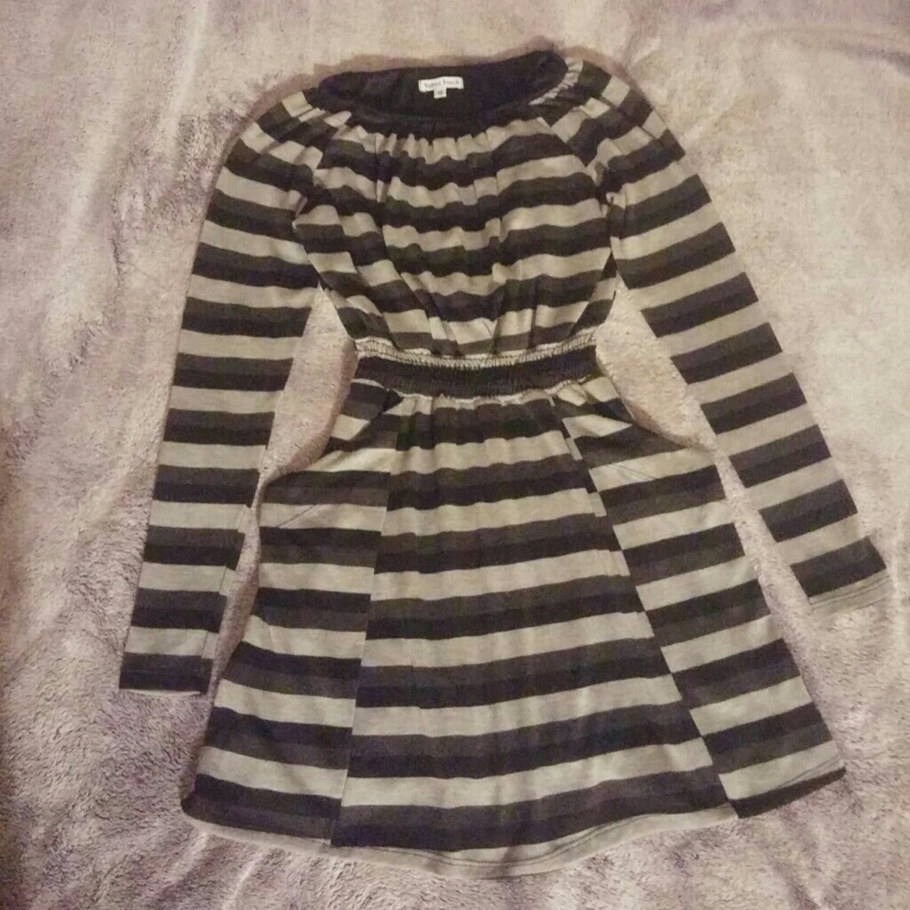💎Black & Grey Striped Dress💎