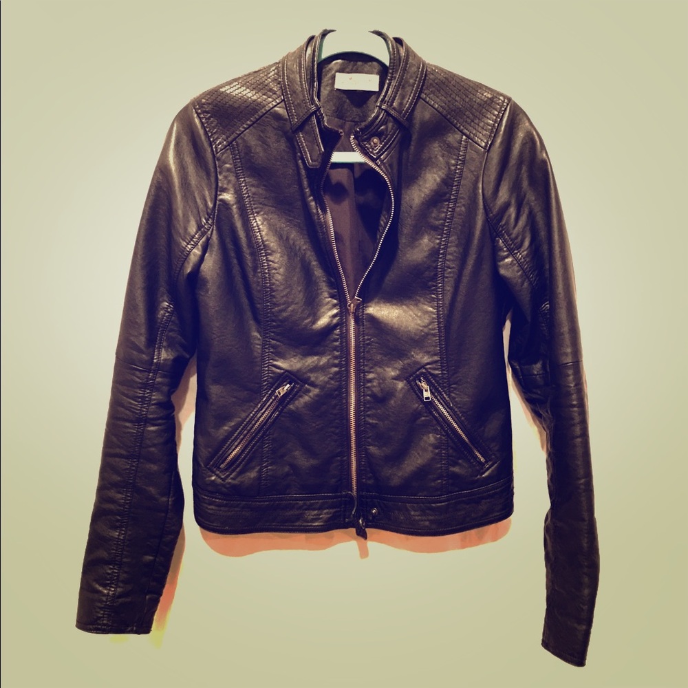 Hollister Faux-Leather Jacket