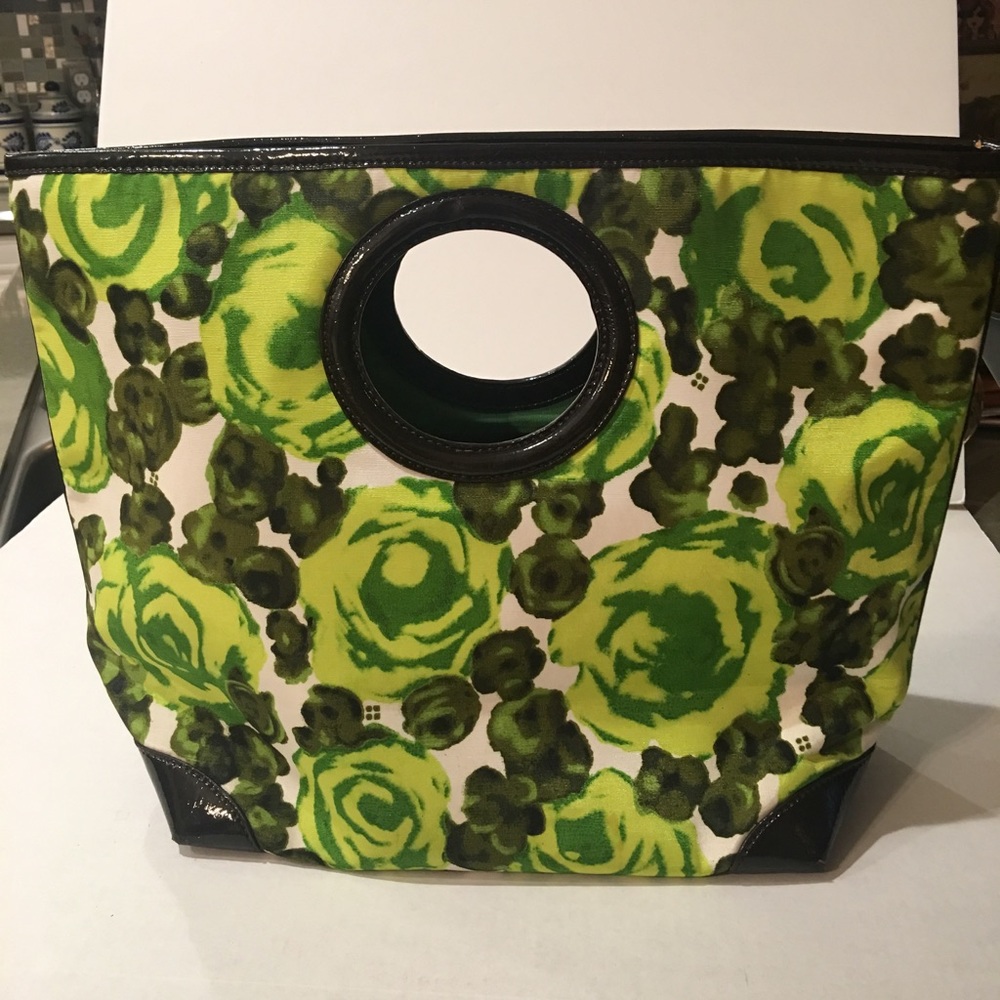 KATE SPADE ♠️ AUTHENTIC green rose clutch