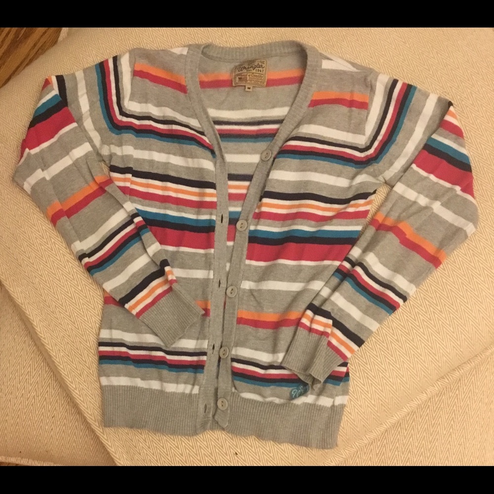 Stripey cardigan