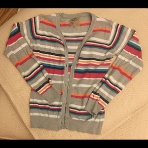 Stripey cardigan