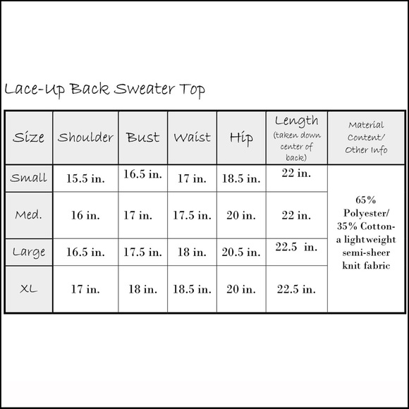 Lace-Up Back Top - Picture 6 of 7