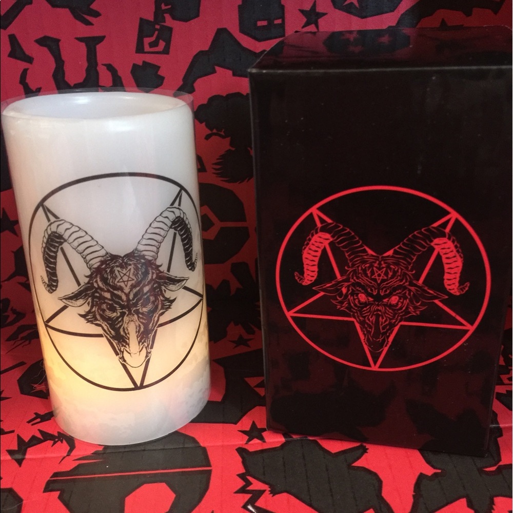 TRADED Demon LED Candle
