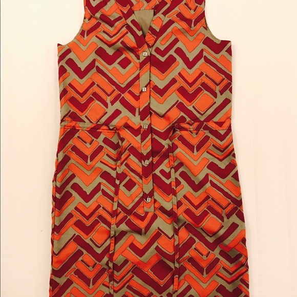 NEVER WORN  - ZigZag Patterned Dress - Picture 2 of 4