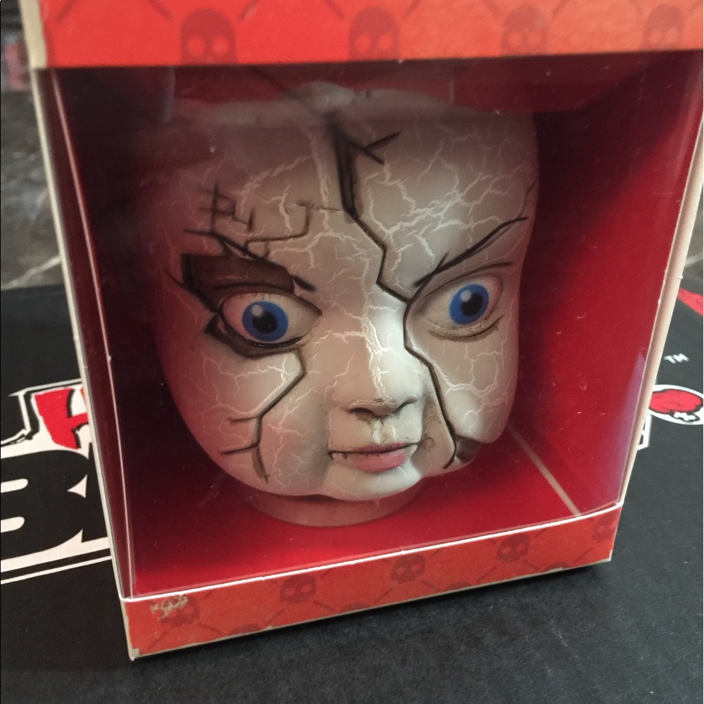 TRADED Creepy Doll Head
