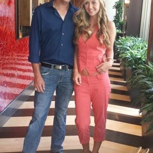 2 Piece Bebe pant and vest suit