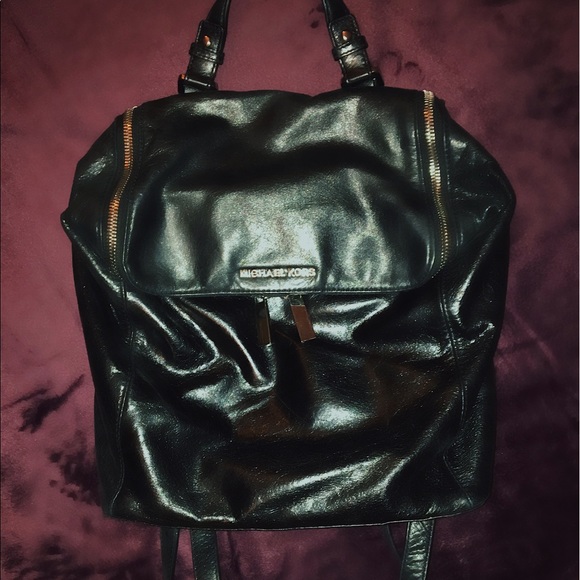 Michael Kors Lisbeth Leather Backpack
