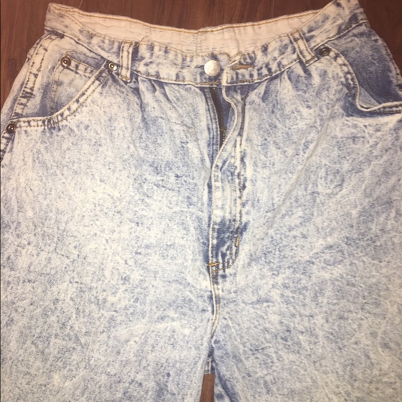 Stone Wash Denim Pants - Picture 2 of 5