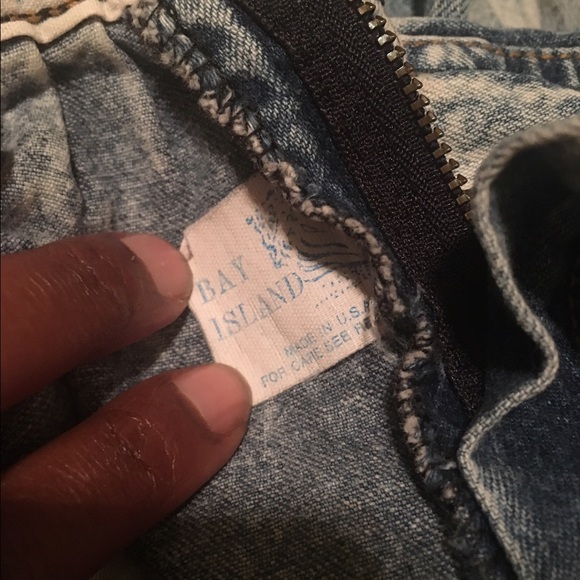 Stone Wash Denim Pants - Picture 4 of 5