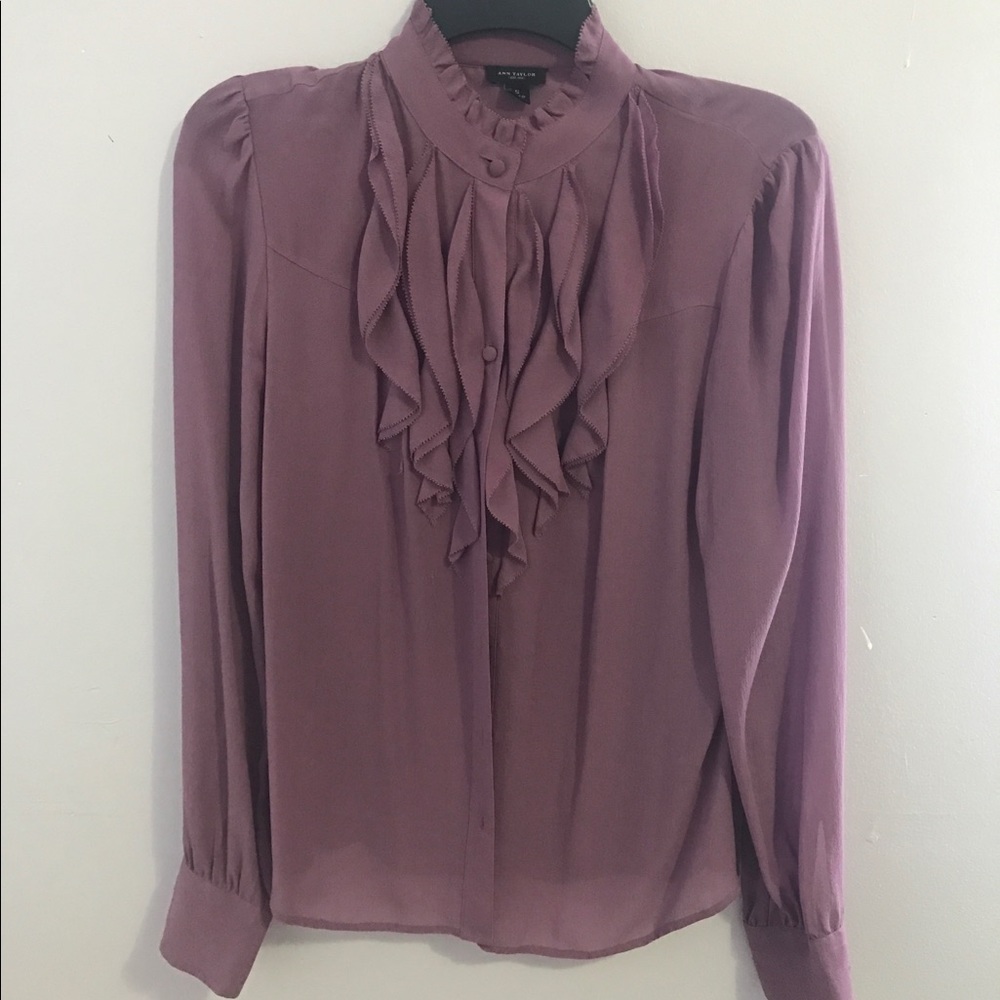 Ann Taylor Victorian style blouse