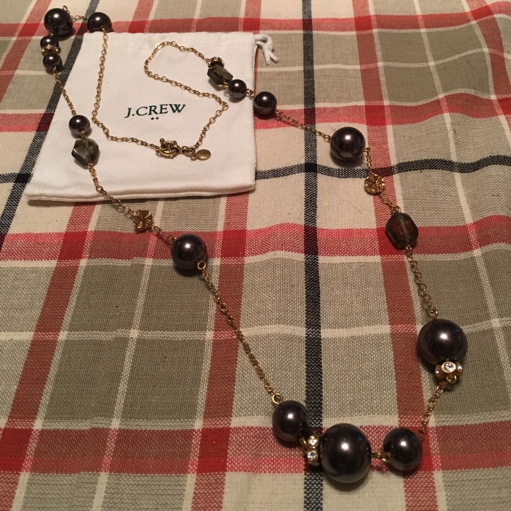 J. Crew bronze style necklace