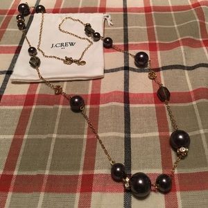 J. Crew bronze style necklace