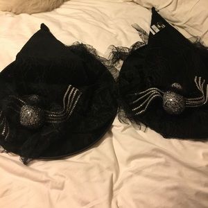 jcpenney Accessories - Halloween Black Spider Witches Hat jcpenney Accessories - Halloween Black Spider Witches Hat