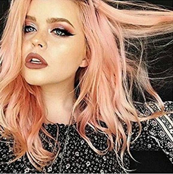 1b/Pink LaceFront Wig main image 4