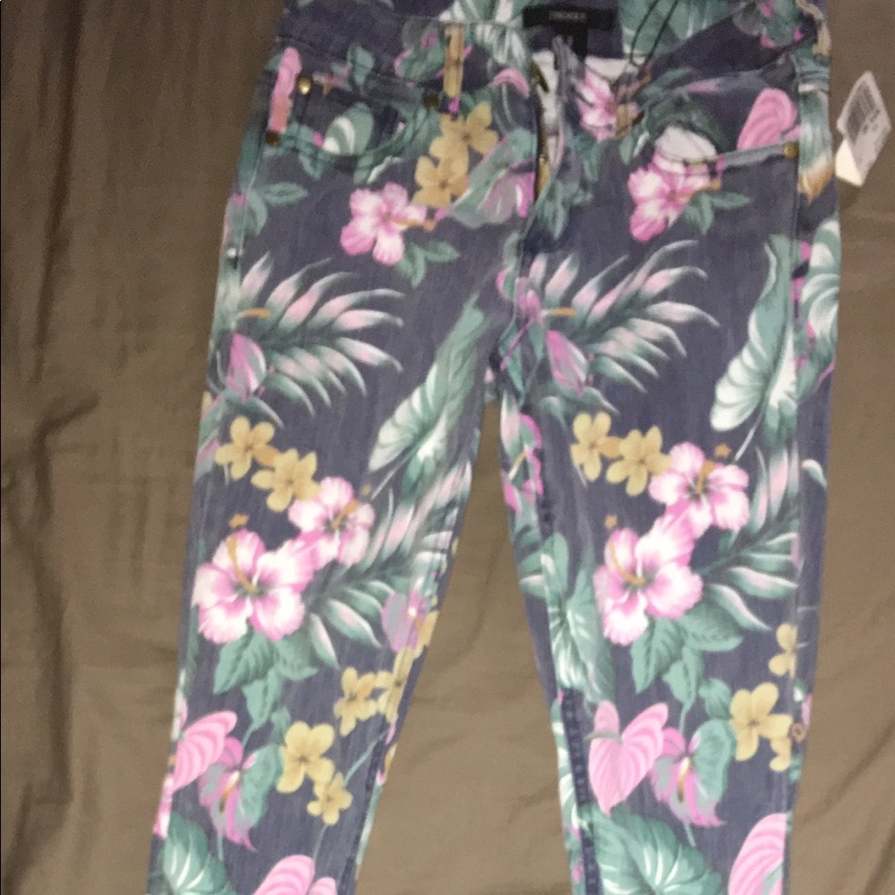 Flower Nature Skinny Jeans