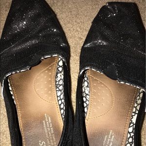 Women's glittery toms