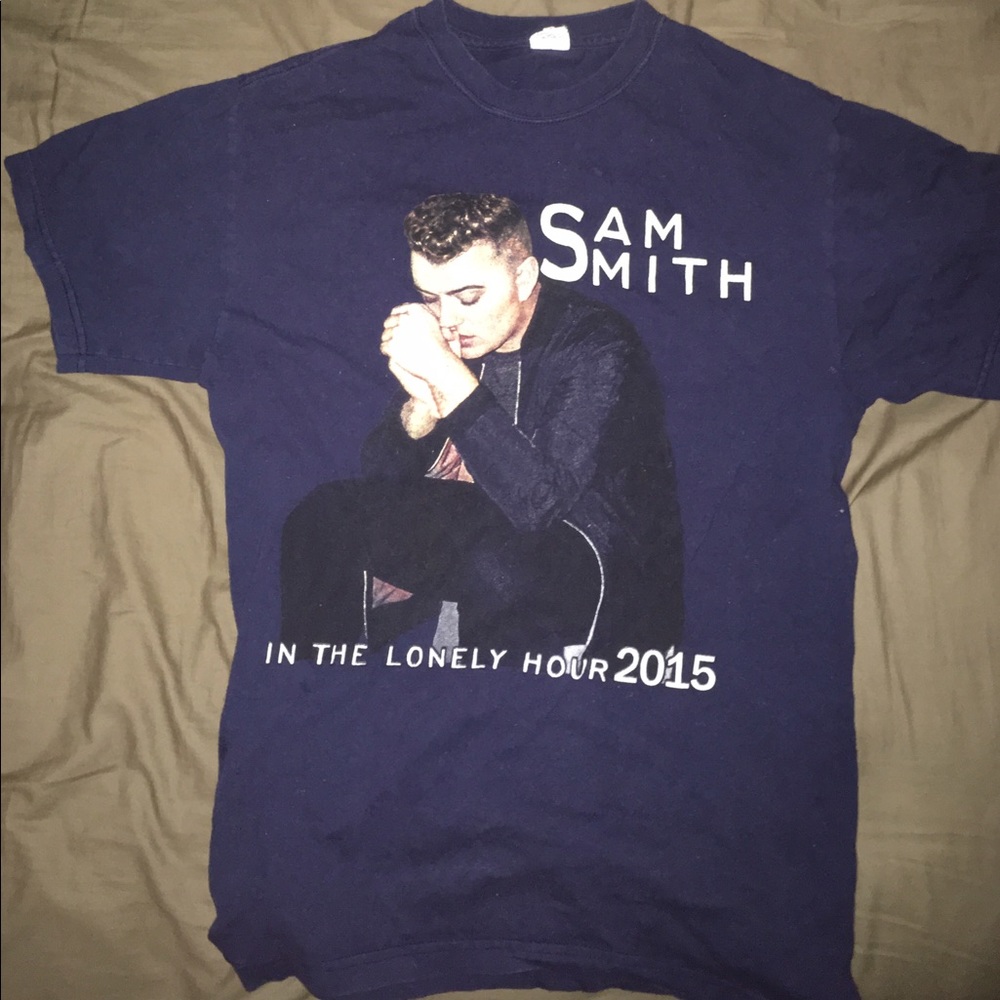 Sam Smith 2015 Tour Shirt