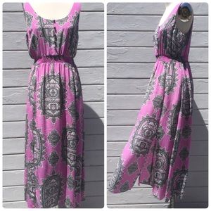 💕 Anthropologie, Maeve Maxi Print Dress