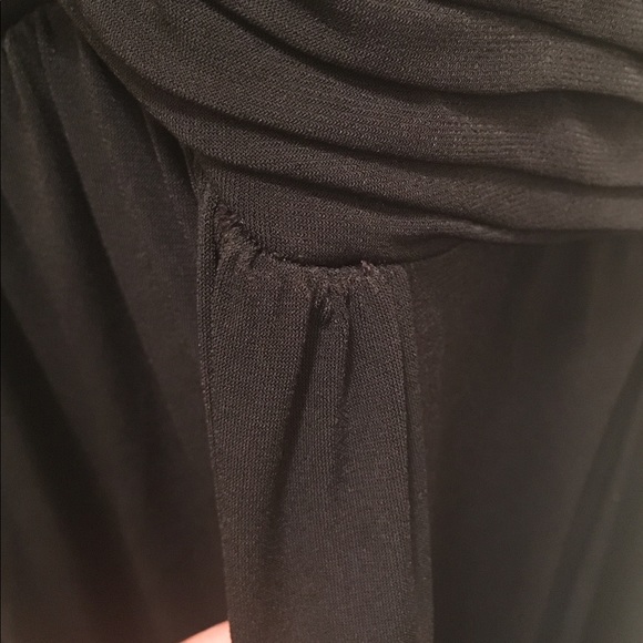 Black Floor Length Dress - Picture 3 of 5