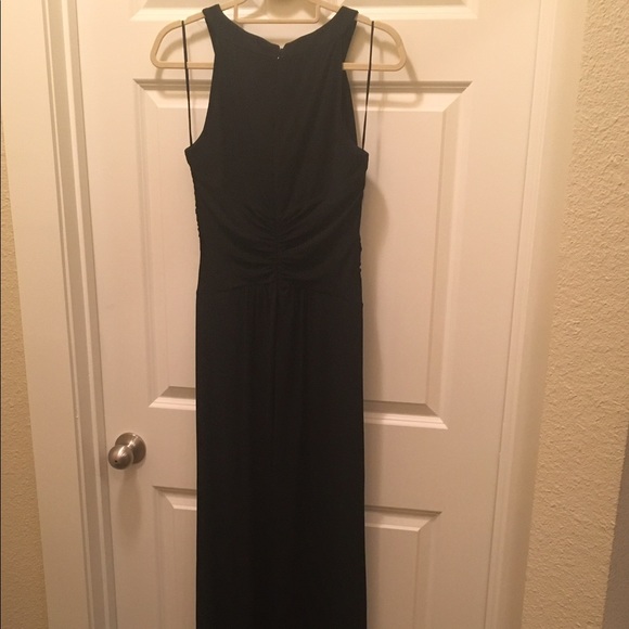 Black Floor Length Dress - Picture 5 of 5