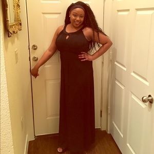 Black Floor Length Dress