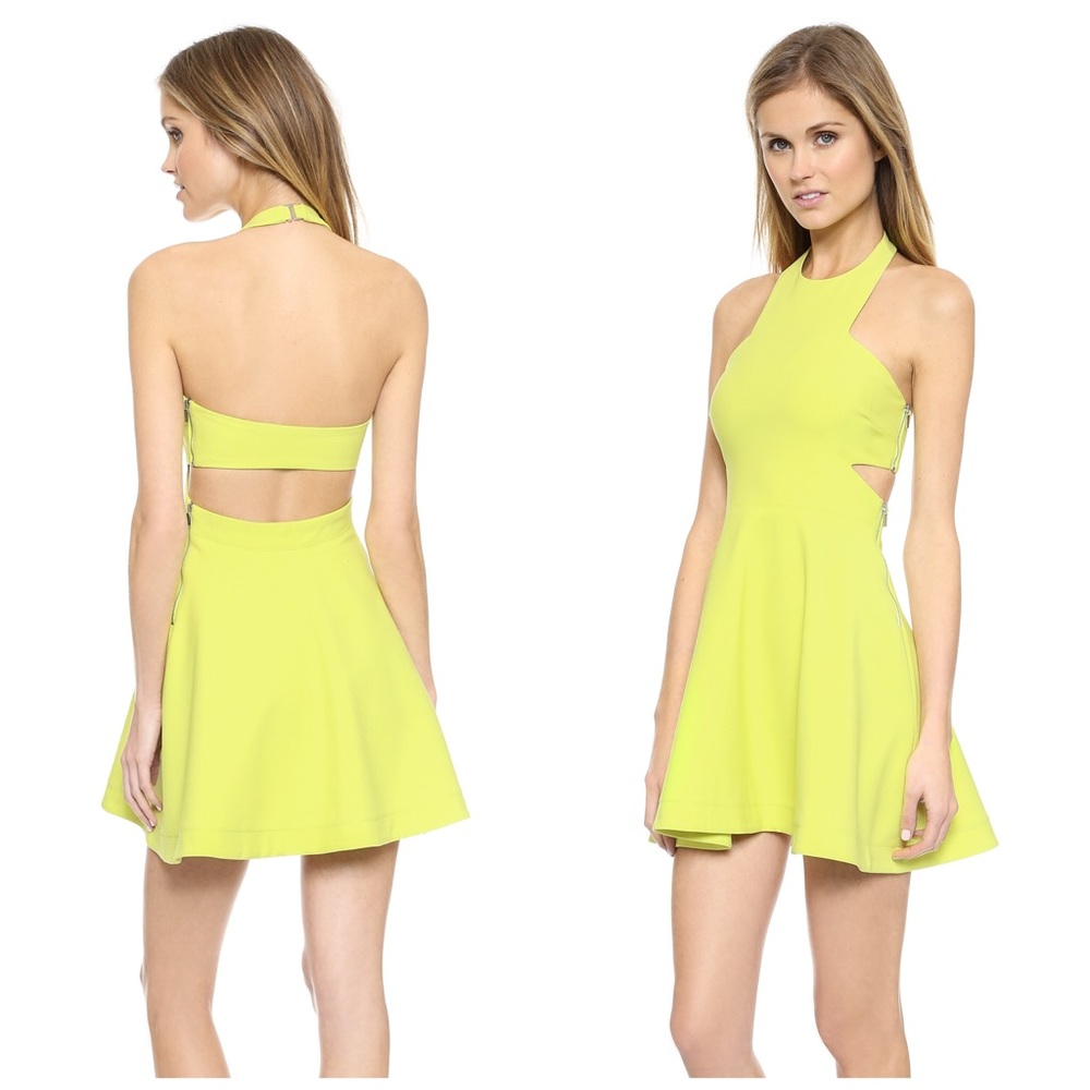 Elizabeth & James Derrien Flirty Neon Halter