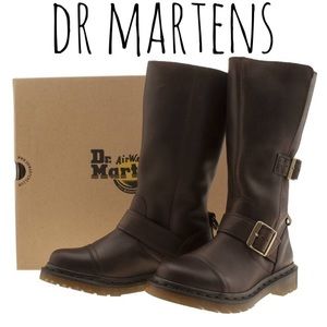 🔥Dr Martens🔥 $187 Kathleena Biker Leather Boots