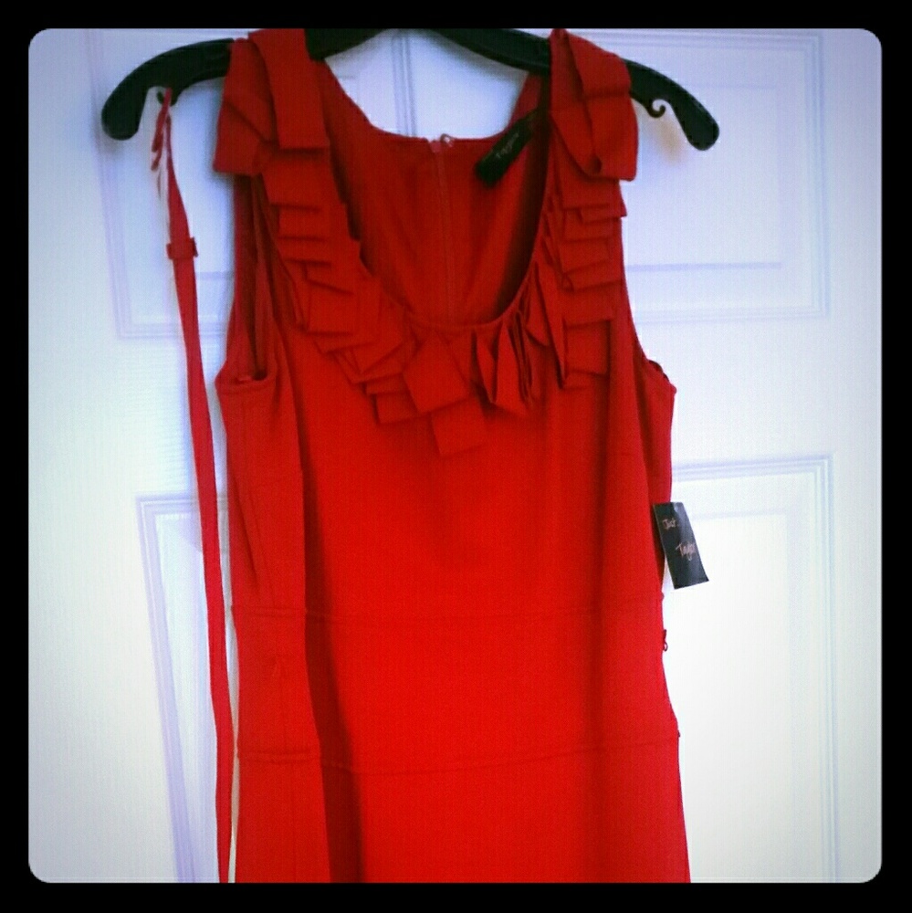 Red dress