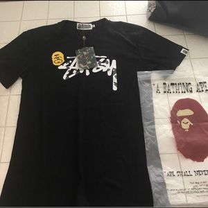 Bape x Stussy collab.