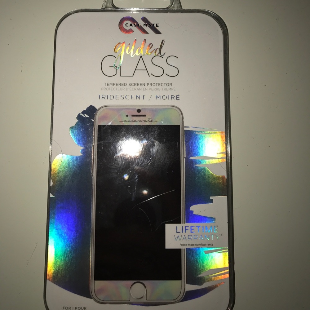 iridescent tempered screen protector