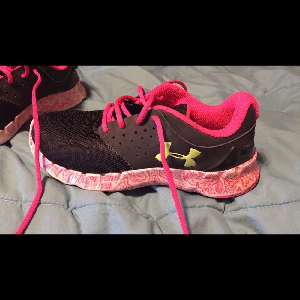 Under Armour size one sneakers