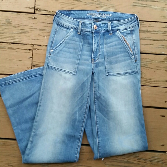 american eagle a line jeans