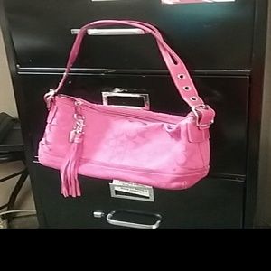 Pink Coach Handbag
