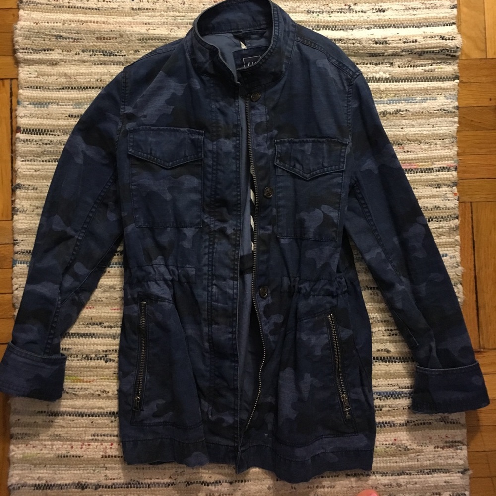 Gap Blue Camo Jacket