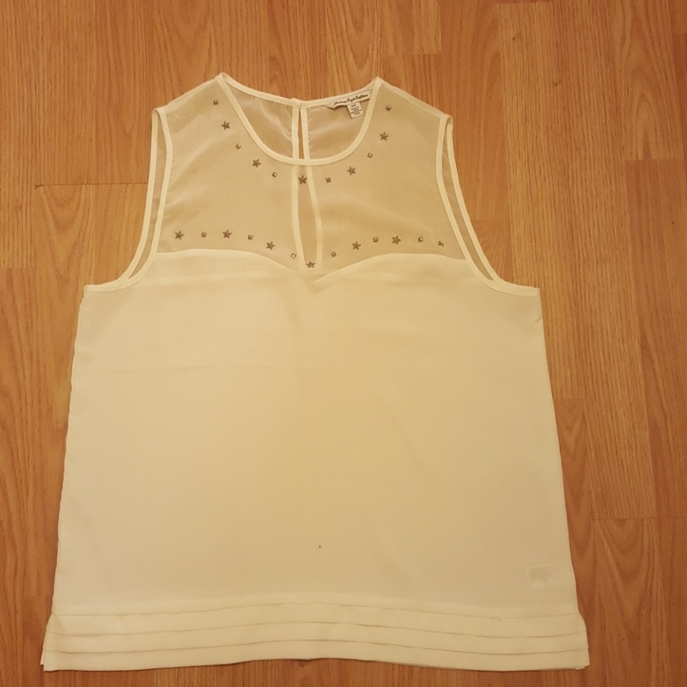 Bnwot, super cute ivory colored blouse.