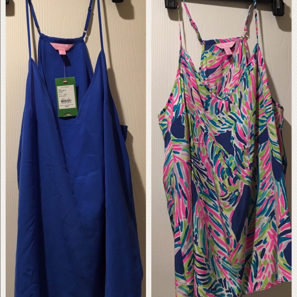 Two lilly Pulitzer dusk tops XL