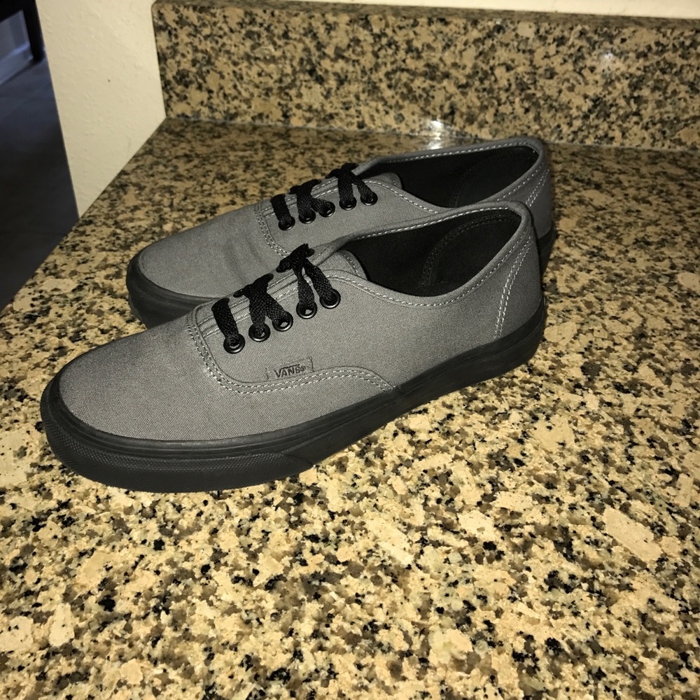 VANS Gray and Black NEW