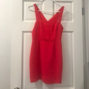 Sexy red dress