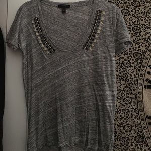 Beaded J.Crew Tee