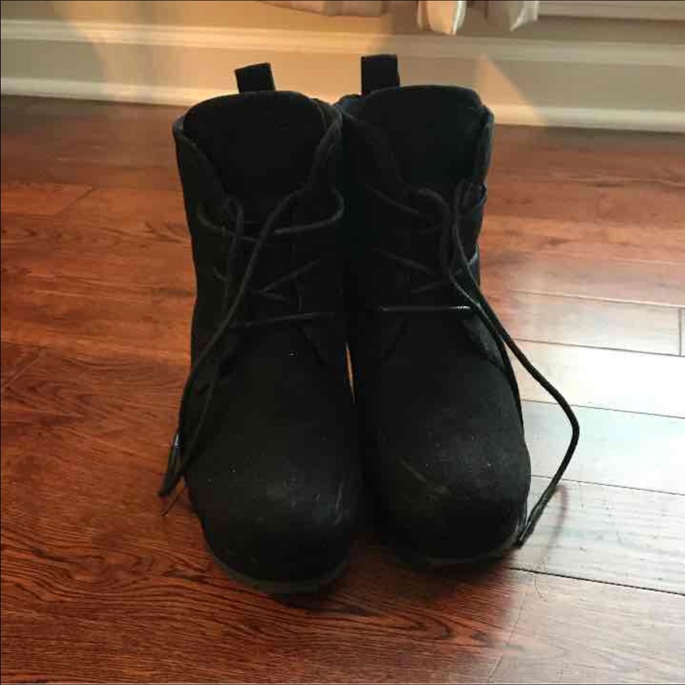 Black booties