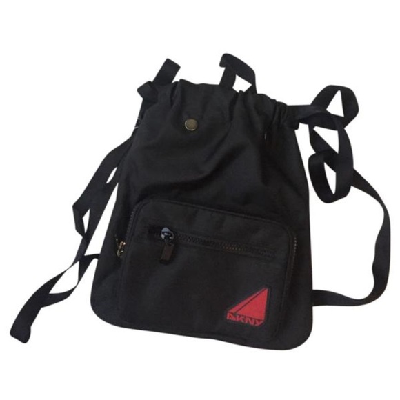 DKNY Handbags - DKNY black backpack